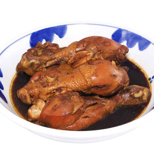 美味的高压锅炖鸡腿