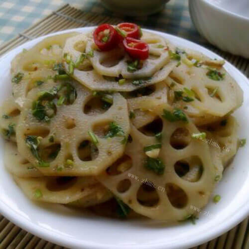 好吃的凉拌脆藕