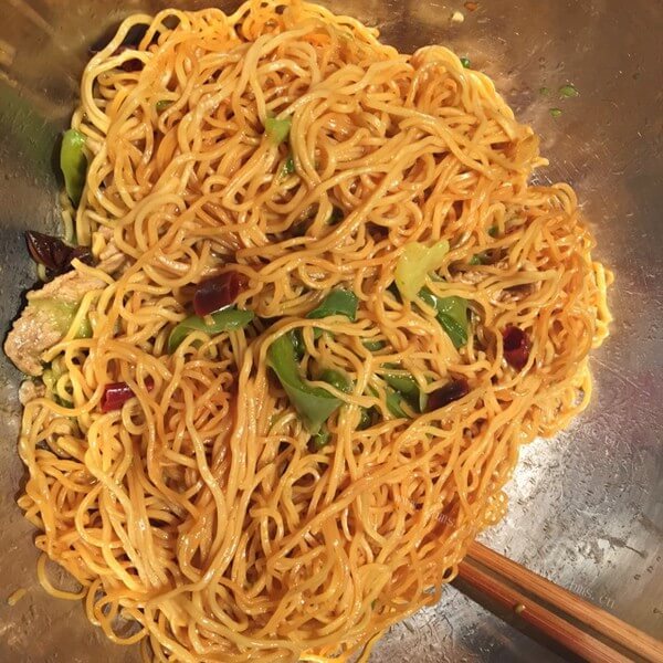 美味的豆角卤面