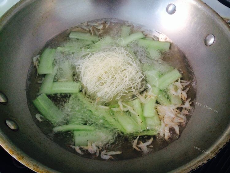 自制青瓜粉丝汤做法图解7)