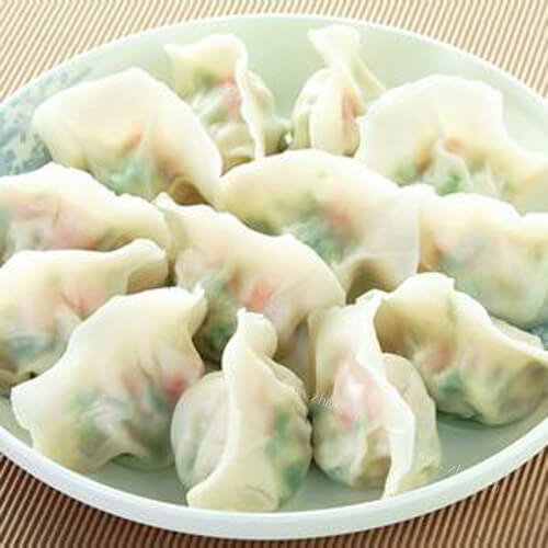 好吃的藕肉水饺