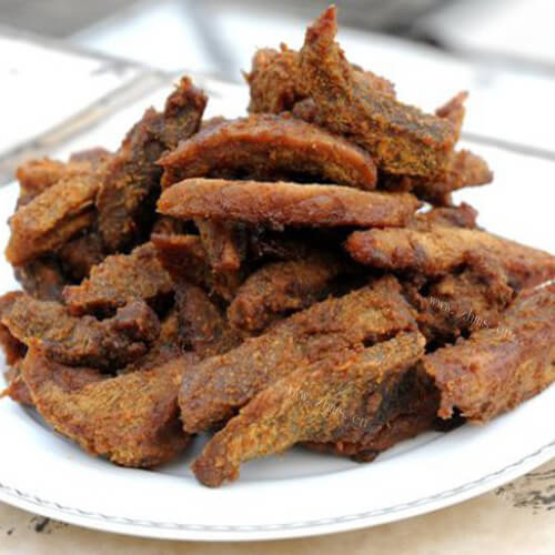 好吃的猪肉条的做法