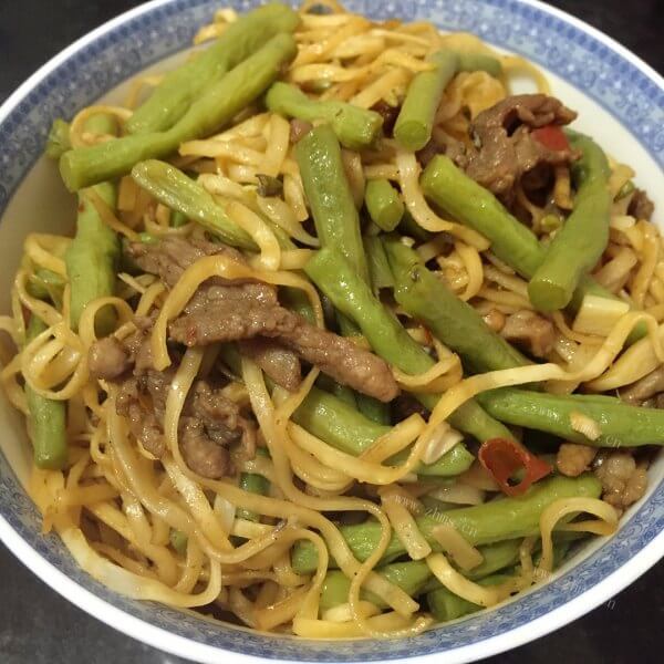 豇豆焖面