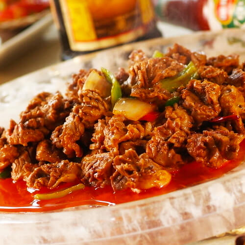 美味的麻辣羊肉