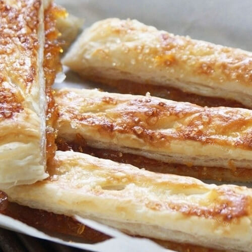 美味的香掉牙千层饼