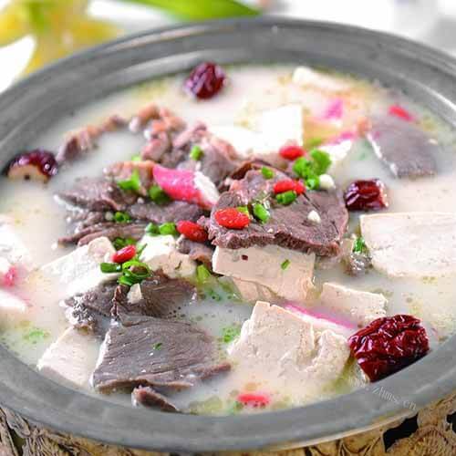 美味羊肉炖豆腐的做法