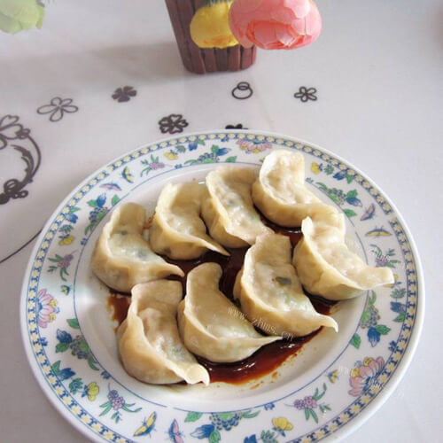 特色猪肉土豆饺子 