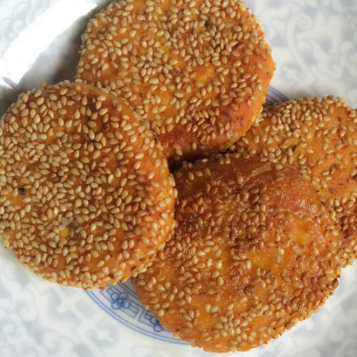 美味芝麻烧饼做法