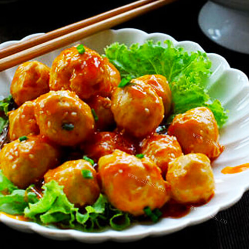 美味鸡肉丸的做法