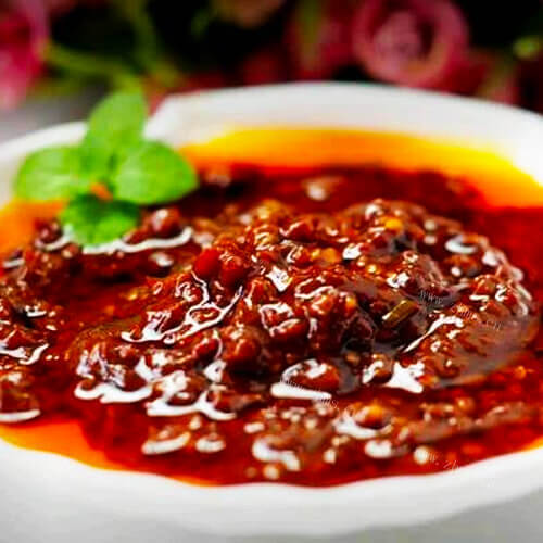 自制牛肉辣酱的家常做法 