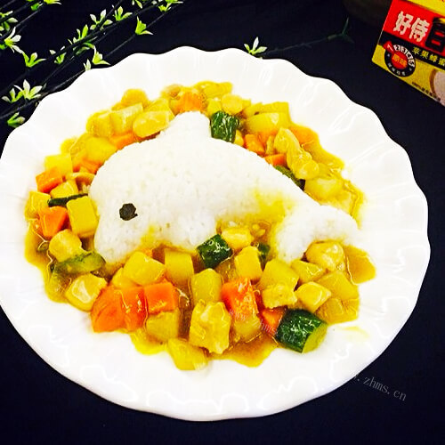 香喷喷鸡肉手抓饭的做法