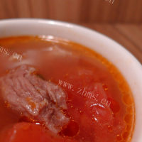 酸甜西红柿煮牛肉的做法 