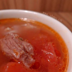 酸甜西红柿煮牛肉的做法 