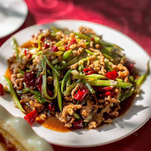 美味咸菜炒肉