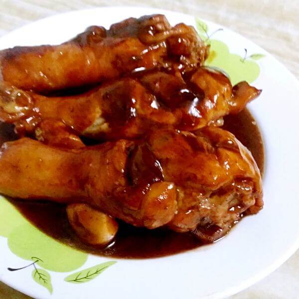 美味的蜜汁鸡腿