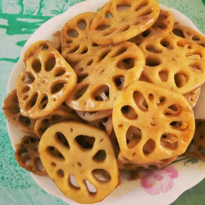 凉爽清新的藕片的做法