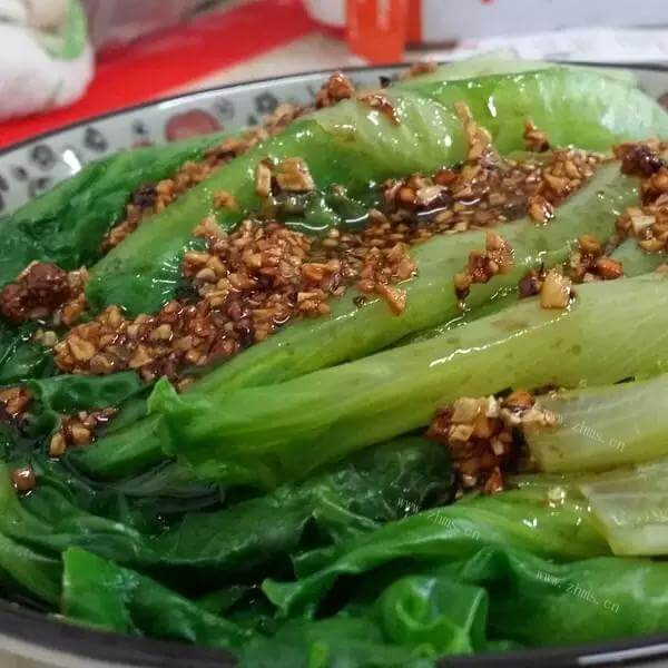 好吃的虾酱生菜