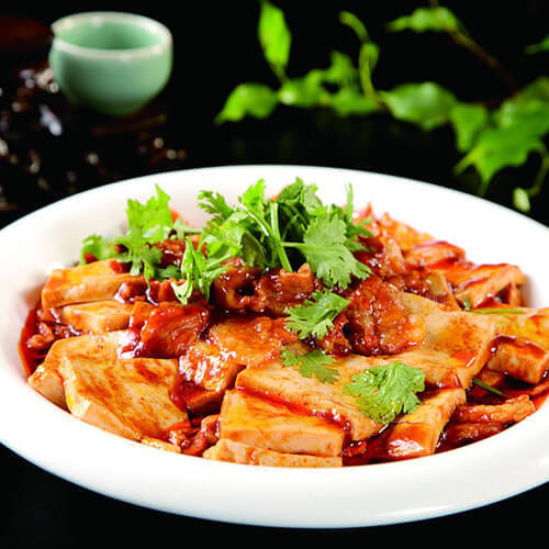 美味的 猪肉炖豆腐的做法