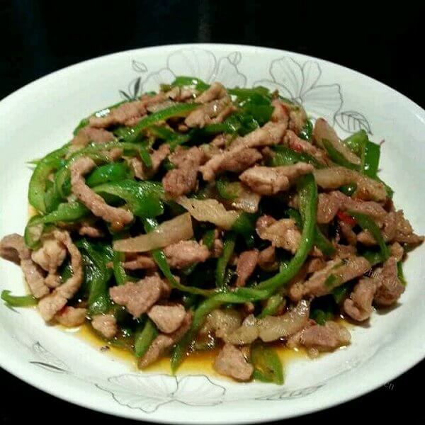 美味的青椒肉丝的做法