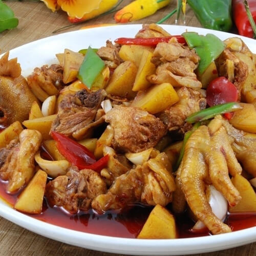 美味的新疆大盘鸡的正宗做法