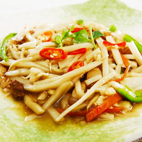 美味笋炒肉片