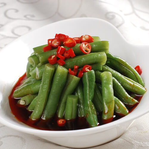 好吃的酸辣豆角