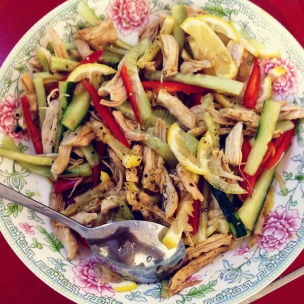 美味的的滑炒鸡丝的做法