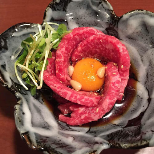 美味的生吃牛肉的做法