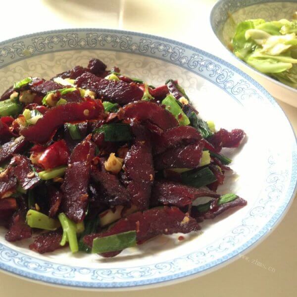 美味的腊牛肉的做法 