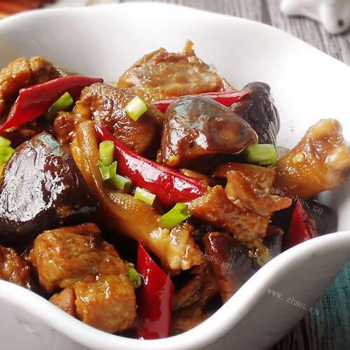美味的豆豉焖鸭