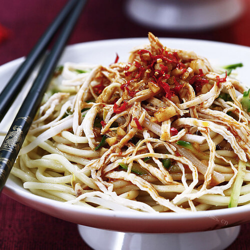 秘制鸡丝面