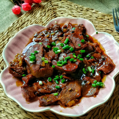 美味的黄焖牛肉的做法