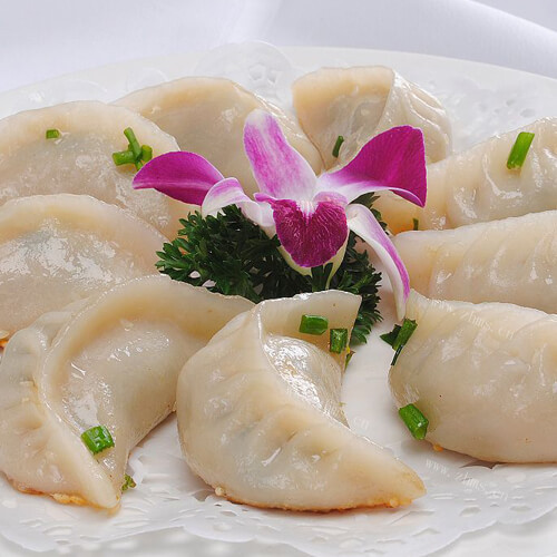 好吃的韭菜木耳鸡蛋水饺