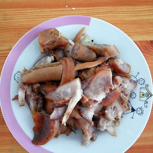 美味的猪肉卤的做法
