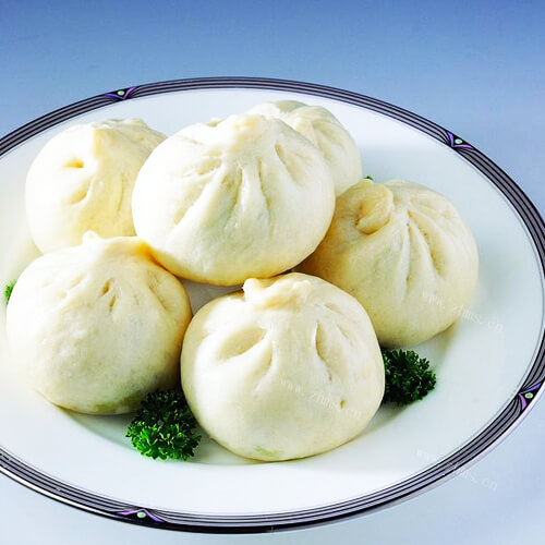 美味的粉条豆腐包子