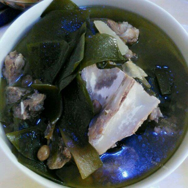 自制鸭肉炖海带