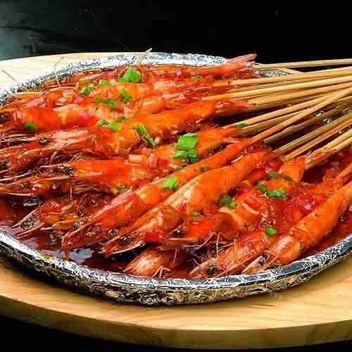 美味的烤箱烤虾的做法
