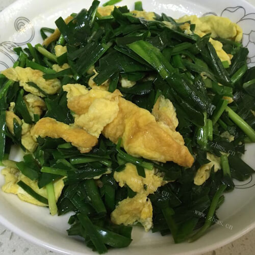 家常韭菜黄炒鸡蛋的做法