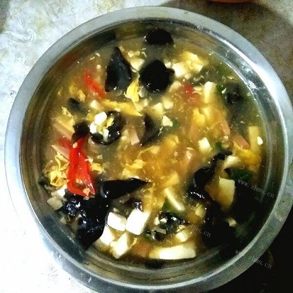 美味开胃酸辣汤