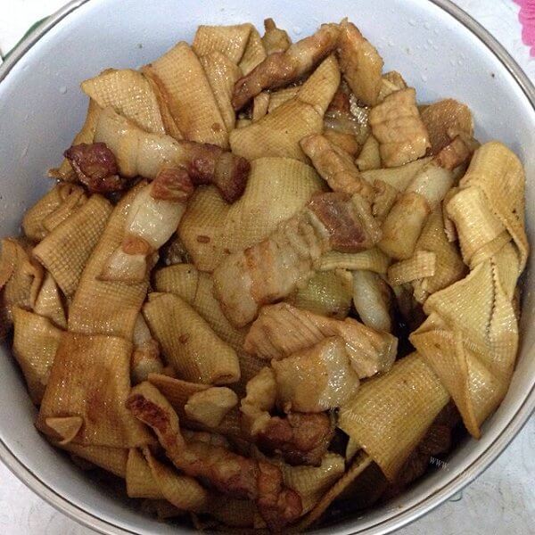美味的豆腐烧肉