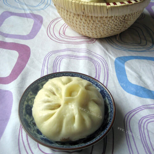 美味豇豆馅包子