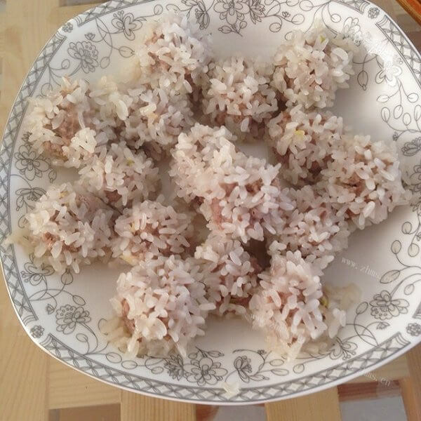 美味的珍珠丸子的做法