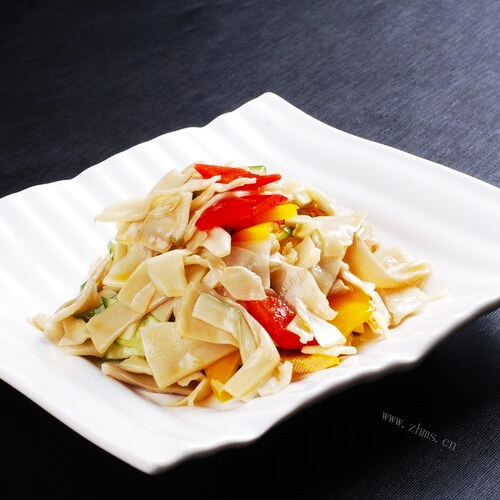 美味肉炒笋片