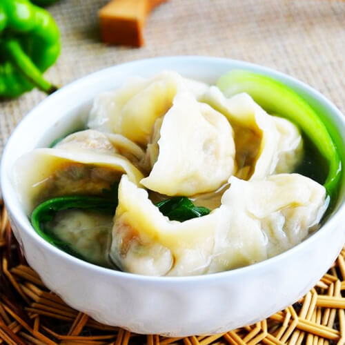 好吃的豆角肉水饺