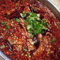 家常酸辣水煮肉片做法图解4)