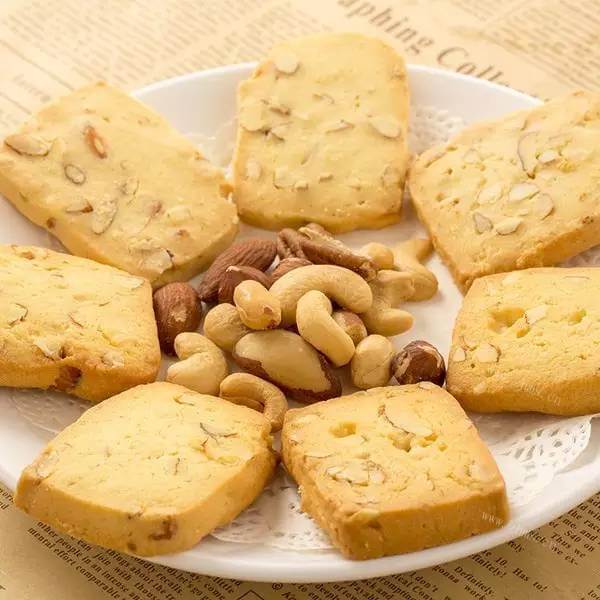 美味原味咖啡杏仁曲奇饼