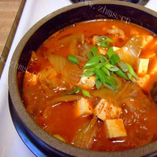 简单的韩国泡菜汤的做法