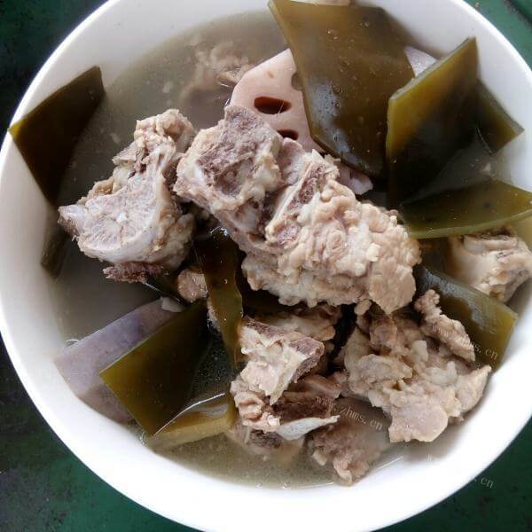 排骨炖海带