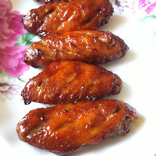 美味的烤翅根