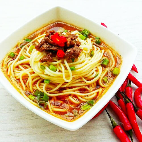 美味的牛肉面条的做法